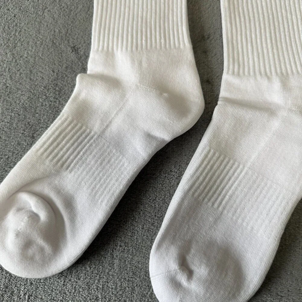 RHUDE red + black + white Vintage Cigarette box logo socks towel bottom - Picture 4 of 4